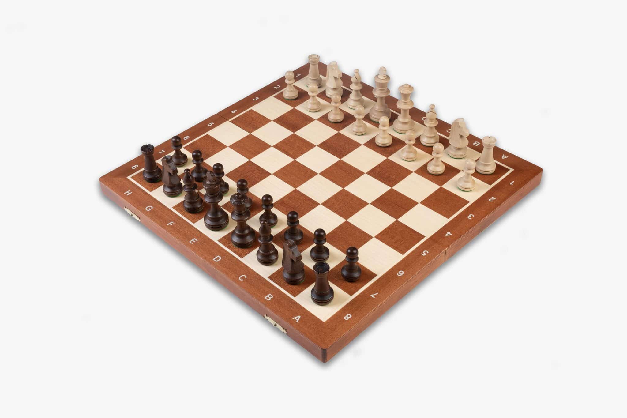 Tournament 5 schaakspel (schaakbord + schaakstukken)