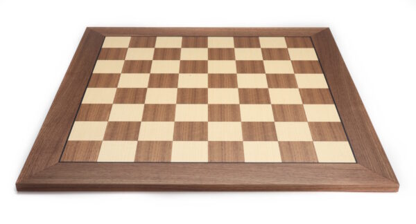 DGT Schaakbord Walnoot Toernooi Maat 6 (zonder coördinaten)