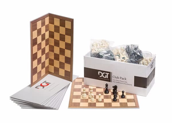 DGT Club schaakset (10 x bord+stukken)