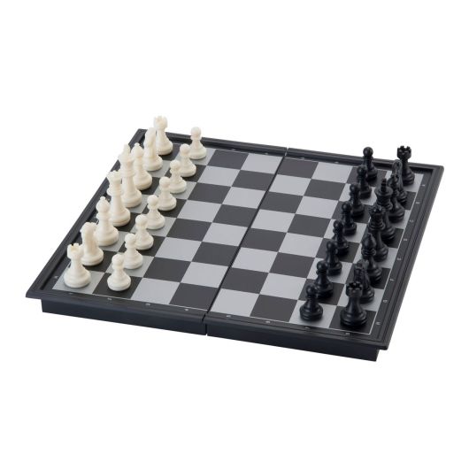 Engelhart magnetisch reis schaakspel opklapbaar 24 x 24 cm