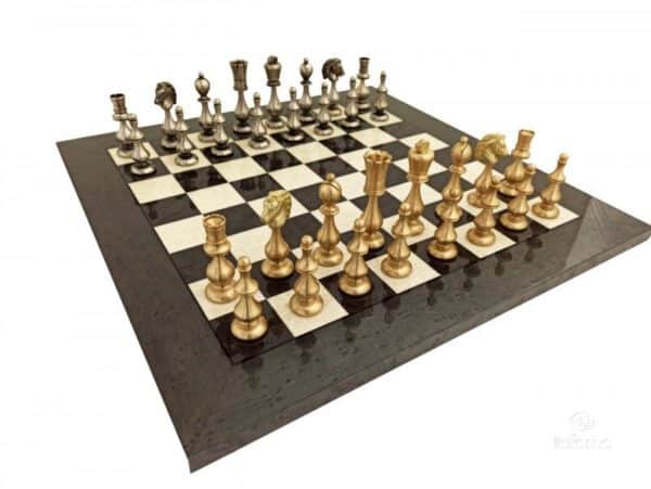 Luxe Schaakset N°112 - schaakbord met stukken