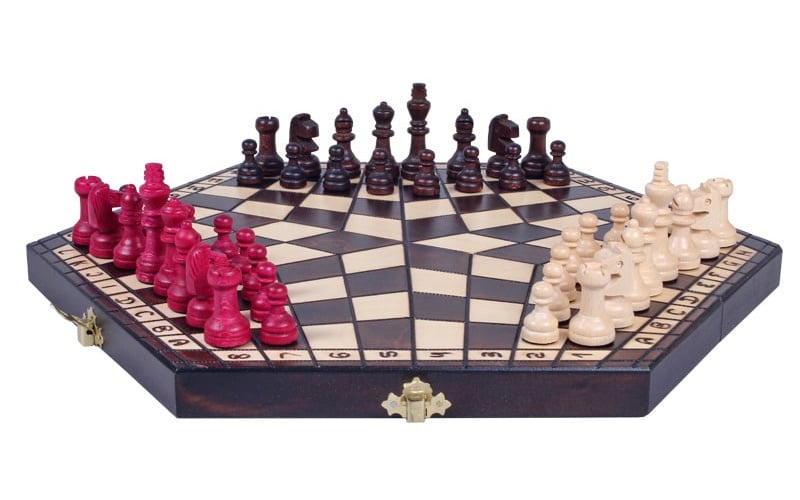 schaakspel voor 3 personen