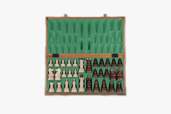 Imperator luxe houten schaakspel 52 x 52 cm (3)