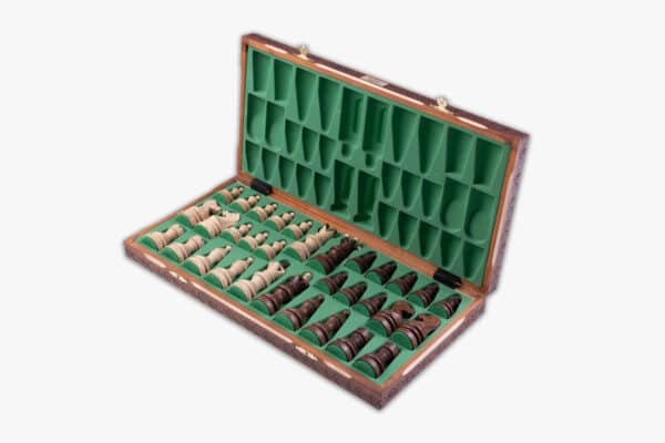 Imperator luxe houten schaakspel 52 x 52 cm (4)