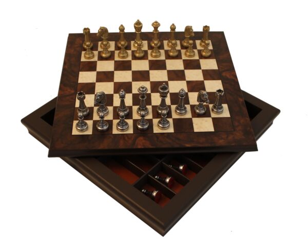 Luxe schaakset N°222 - Staunton Set - 70M+334W