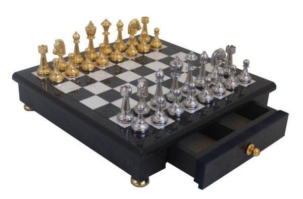 Luxe schaakset N°258 - Staunton Set - 70G+333GLP