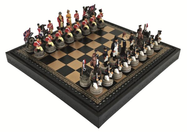 Luxe schaakset N°R020 - Battle Of Waterloo - R67892+219GN