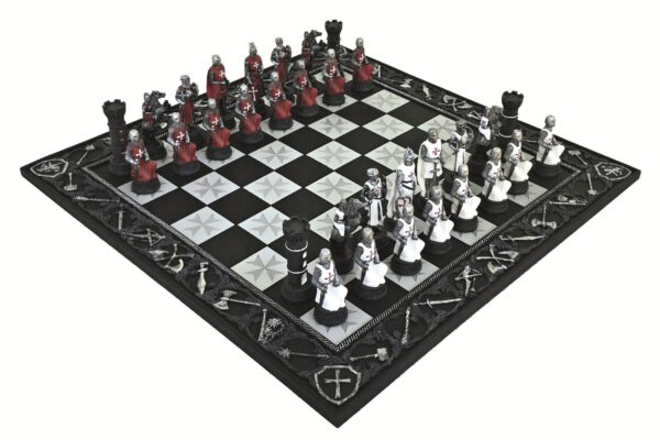 Luxe schaakset N°R063 - Templars Set - R75641+B77192