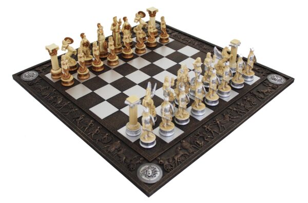 Luxe schaakset N°R145 - Greek Mythology Set - R77569+B77745