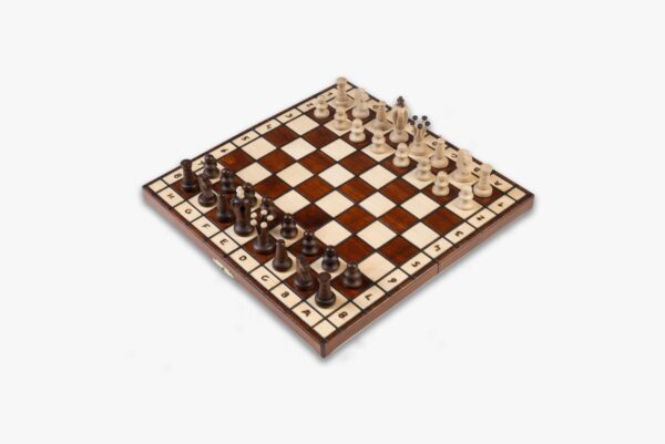 Royal 36 luxe houten schaakset 36 x 36 cm